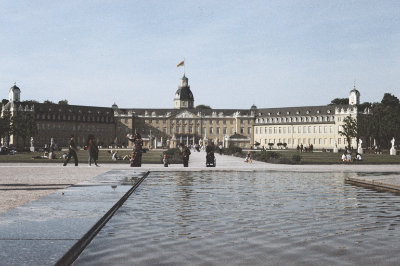 Karlsruher Schloss Lomography